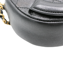 Chanel Lambskin Quilted Coco Midnight Camera Case Black