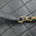 Chanel Lambskin Quilted Coco Midnight Camera Case Black