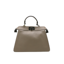 Fendi Cuoio Romano Selleria Chamois Small Peekaboo I SEE U Satchel Corda Camelia Cipria