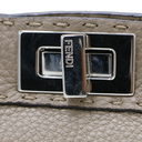 Fendi Cuoio Romano Selleria Chamois Small Peekaboo I SEE U Satchel Corda Camelia Cipria