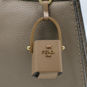 Fendi Cuoio Romano Selleria Chamois Small Peekaboo I SEE U Satchel Corda Camelia Cipria