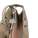 Fendi Cuoio Romano Selleria Chamois Small Peekaboo I SEE U Satchel Corda Camelia Cipria