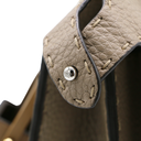 Fendi Cuoio Romano Selleria Chamois Small Peekaboo I SEE U Satchel Corda Camelia Cipria