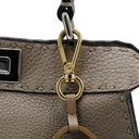 Fendi Cuoio Romano Selleria Chamois Small Peekaboo I SEE U Satchel Corda Camelia Cipria