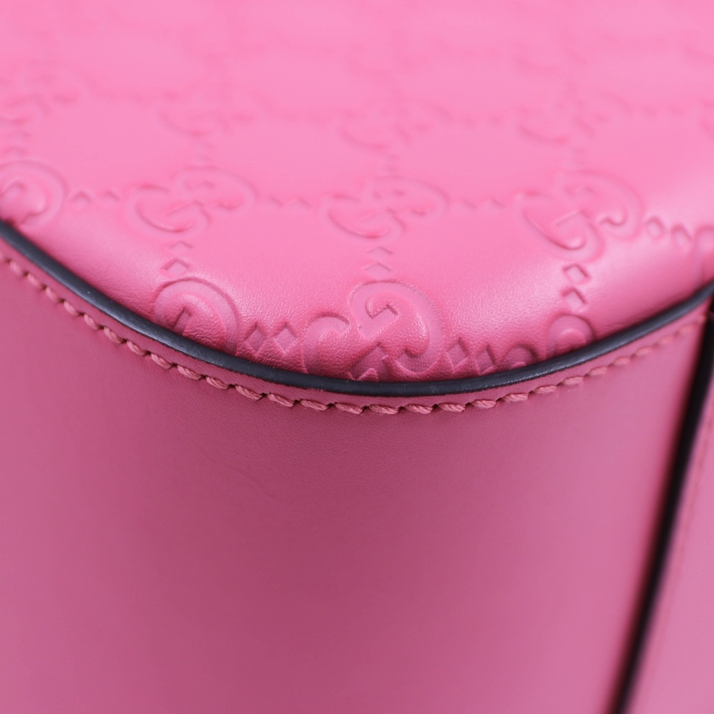 Gucci Guccissima Pink Top Handle Bag 428225