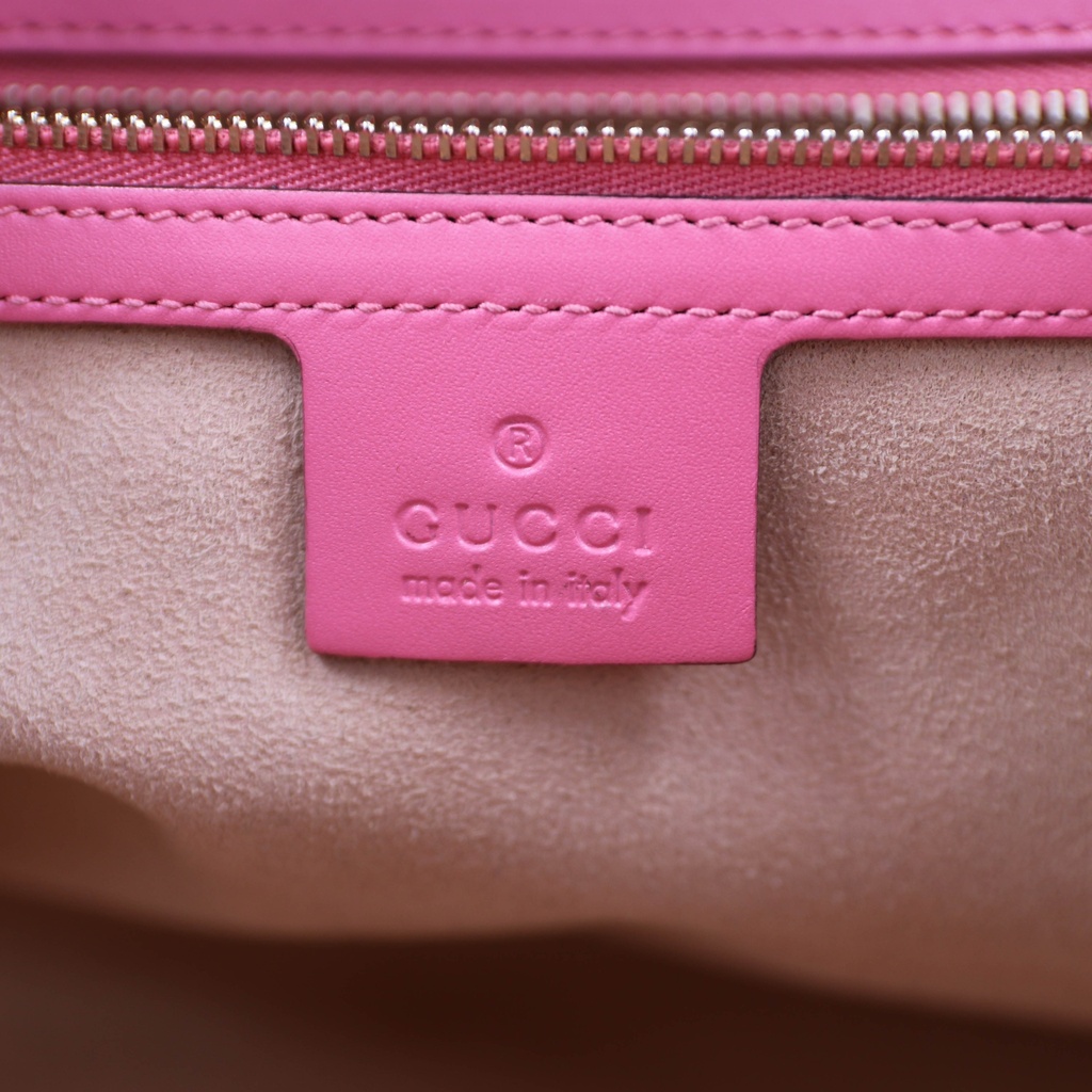 Gucci Guccissima Pink Top Handle Bag 428225