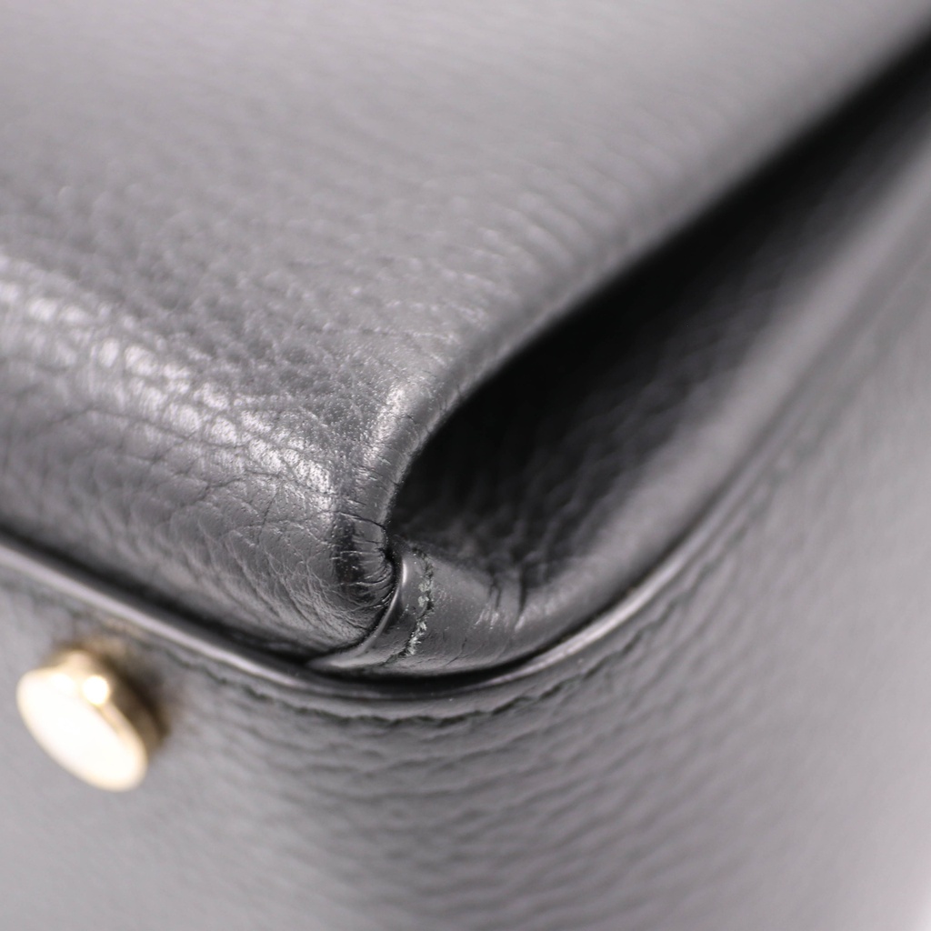 Gucci  Dollar Interlocking G Calfskin Leather Handbag 510306