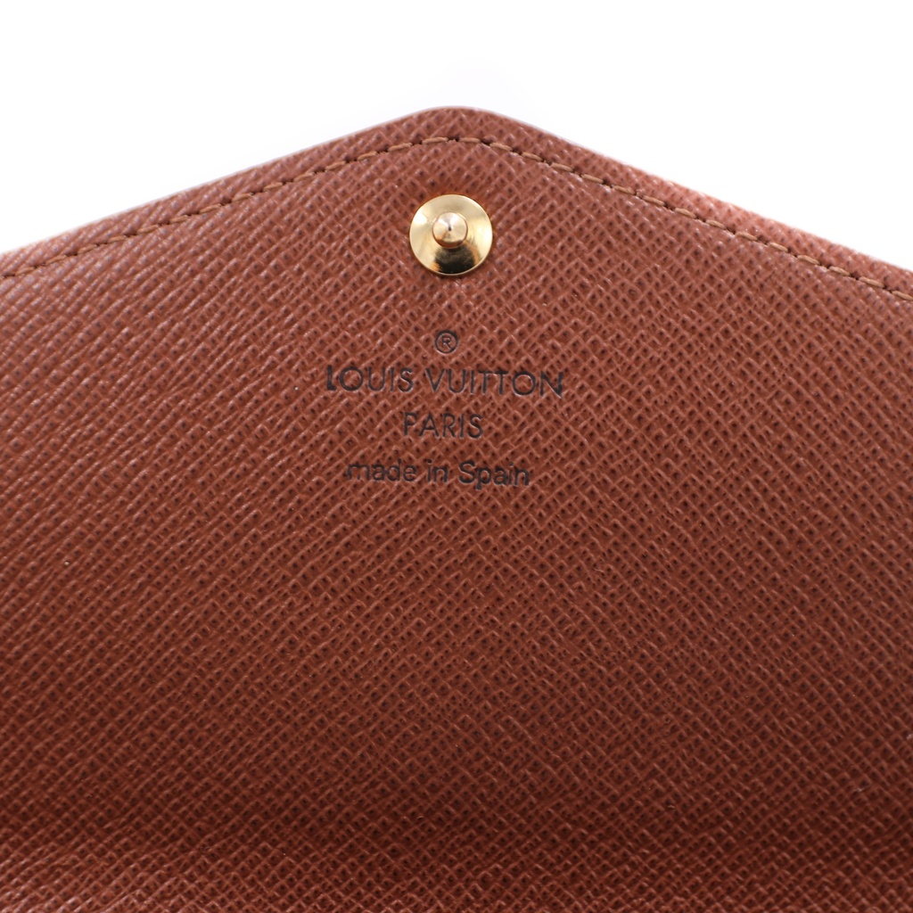 Louis Vuitton Monogram Canvas Sarah Wallet