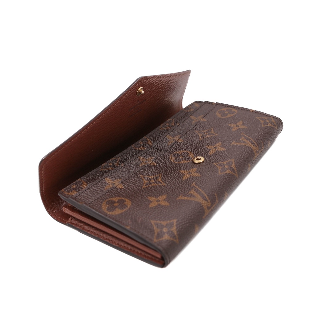 Louis Vuitton Monogram Canvas Sarah Wallet