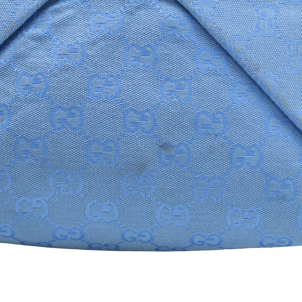 Gucci Tortissima Medium Tote Blue 788203
