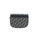 Christian Dior  Oblique Medium Bobby Flap Blue