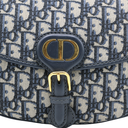 Christian Dior  Oblique Medium Bobby Flap Blue