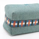 Hermes Bride A Brac GM Wool Bag Navy Blue 