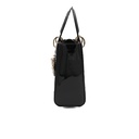 Christian Dior  Patent Cannage Small Lady Dior Black