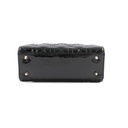 Christian Dior  Patent Cannage Small Lady Dior Black