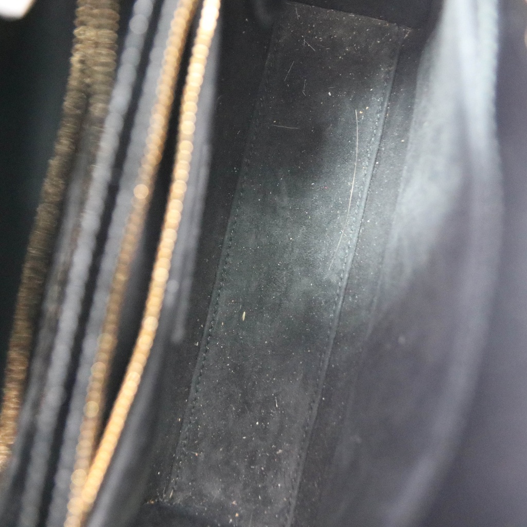 Christian Dior  Patent Cannage Small Lady Dior Black