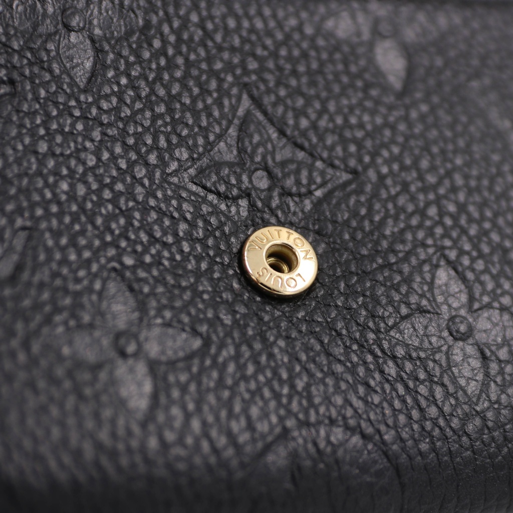 Louis Vuitton Rosalie Monogram Empreinte Black Coin Purse