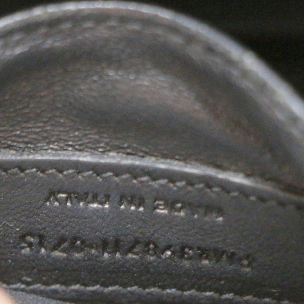 Saint Laurent Sac De Jour Small Croc Embossed Bag Black