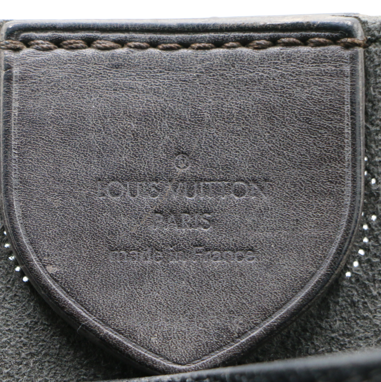 Louis Vuitton Monogram Mahina Girolata Bag Black