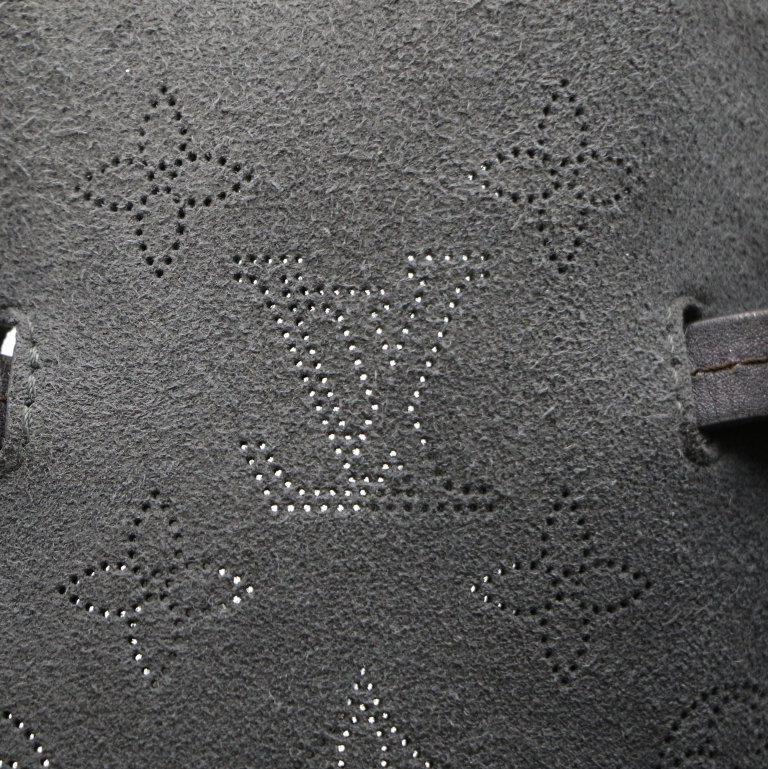 Louis Vuitton Monogram Mahina Girolata Bag Black