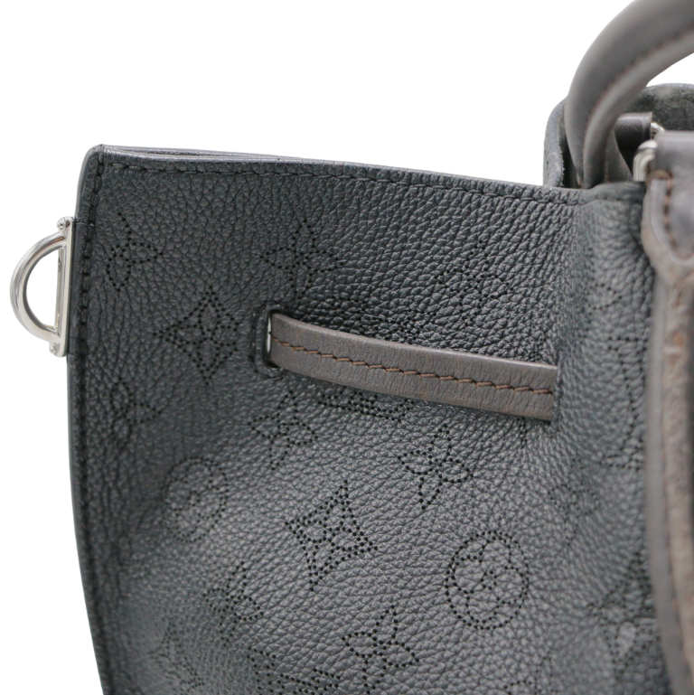 Louis Vuitton Monogram Mahina Girolata Bag Black