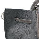 Louis Vuitton Monogram Mahina Girolata Bag Black