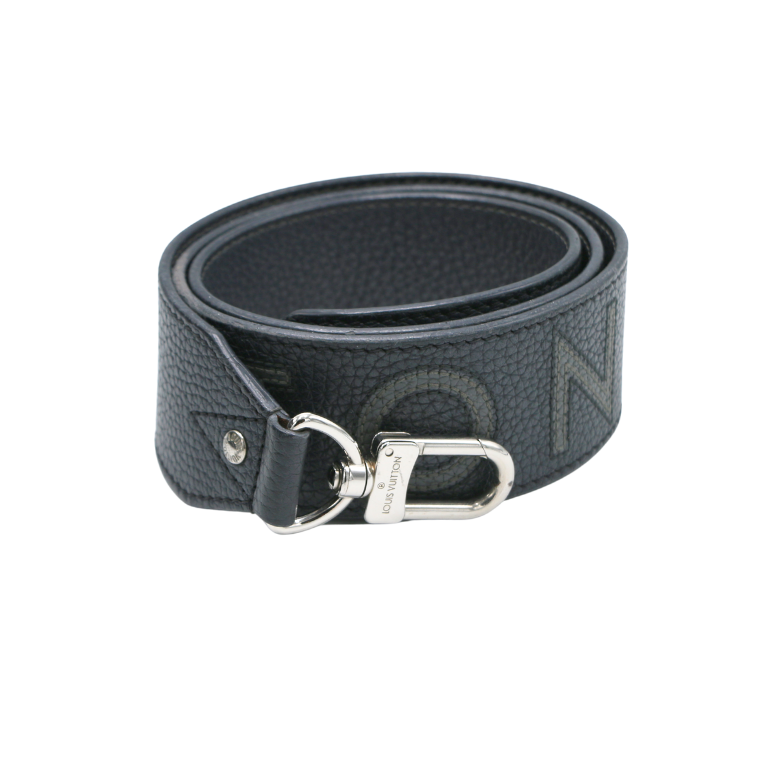 Louis Vuitton Monogram Mahina Girolata Bag Black