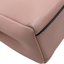 Fendi Peach Leather Micro Peekaboo Crossbody Bag