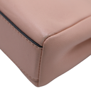 Fendi Peach Leather Micro Peekaboo Crossbody Bag