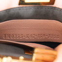 Fendi Peach Leather Micro Peekaboo Crossbody Bag