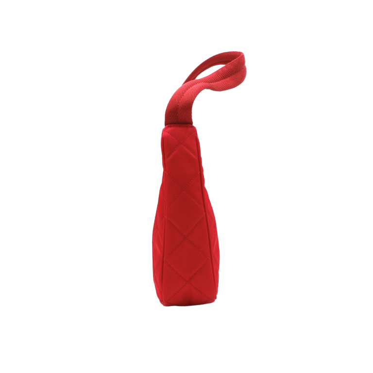 Prada Nylon Quilted Re-Edition Handbag Red