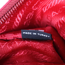 Prada Nylon Quilted Re-Edition Handbag Red