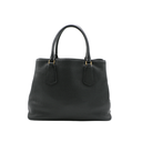 Prada Vitello Phenix Leather Handbag Black