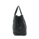 Prada Vitello Phenix Leather Handbag Black