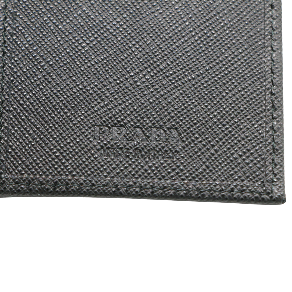 Prada Saffiano Long Folded Wallet