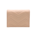 Gucci GG Marmont Card Case Wallet Light Pink 466492