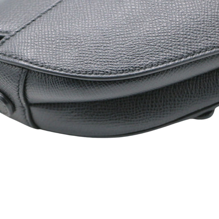 Christian Dior Mini Saddle Bag Black