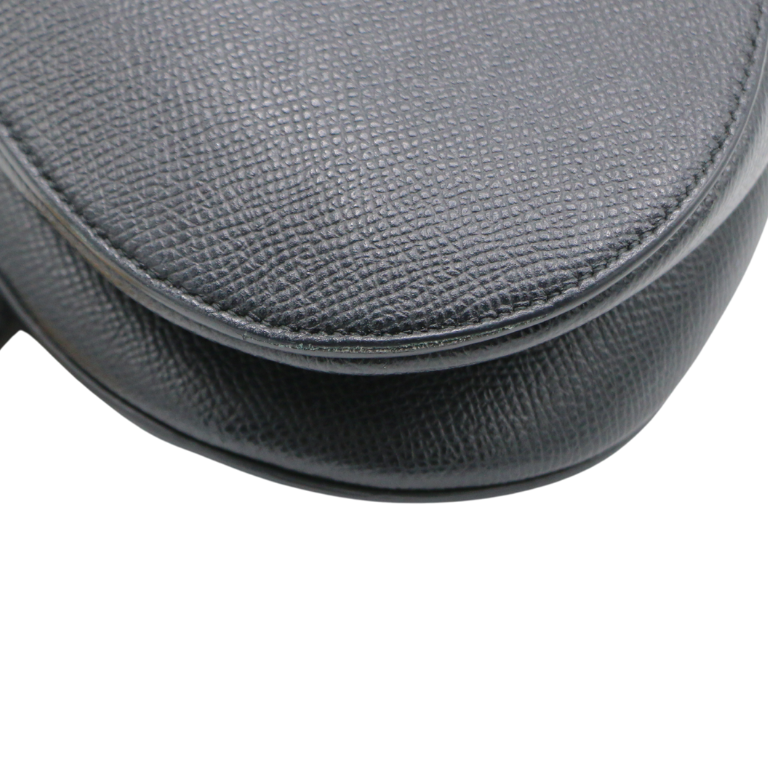 Christian Dior Mini Saddle Bag Black