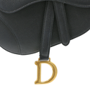 Christian Dior Mini Saddle Bag Black