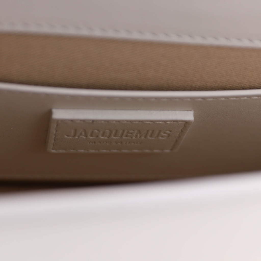 Jacquemus Le Bambino Long Handbag White