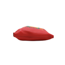 Gucci Pebbled Calfskin Medium Logo Portfolio Clutch Hibiscus Red 500981