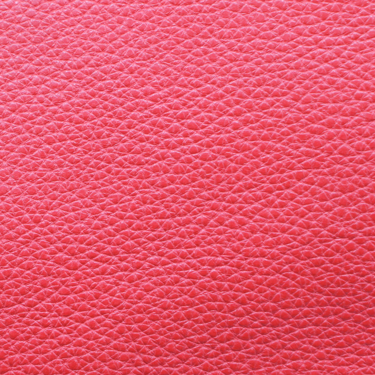 Gucci Pebbled Calfskin Medium Logo Portfolio Clutch Hibiscus Red 500981