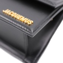 Jacquemus Smooth Calfskin Le Chiquito Noeud Black