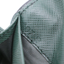 Prada Saffiano Long Folded Wallet Green