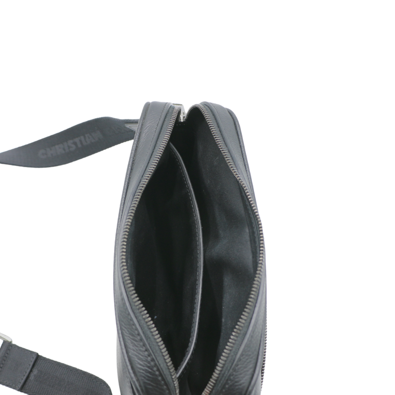 Christian Dior Oblique 2.0 Ridder Zipped Messenger Bag