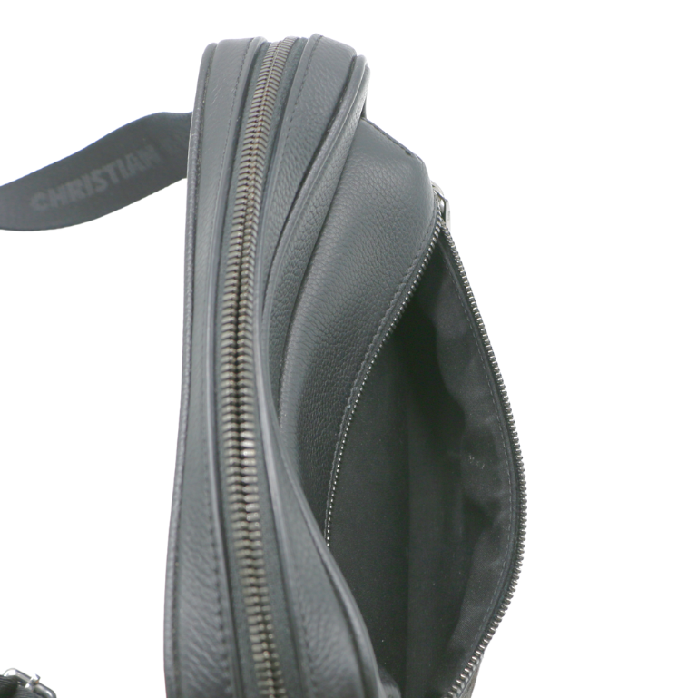 Christian Dior Oblique 2.0 Ridder Zipped Messenger Bag