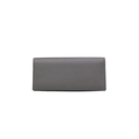 Prada Saffiano Long Folded Wallet Gray