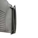 Prada Saffiano Long Folded Wallet Gray