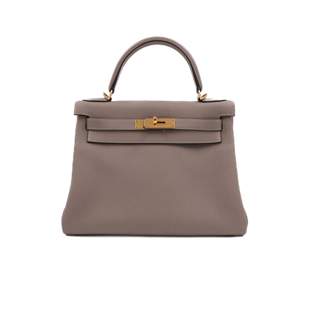 Hermès Kelly 28 Togo Leather Gold Hardware Year 2017 