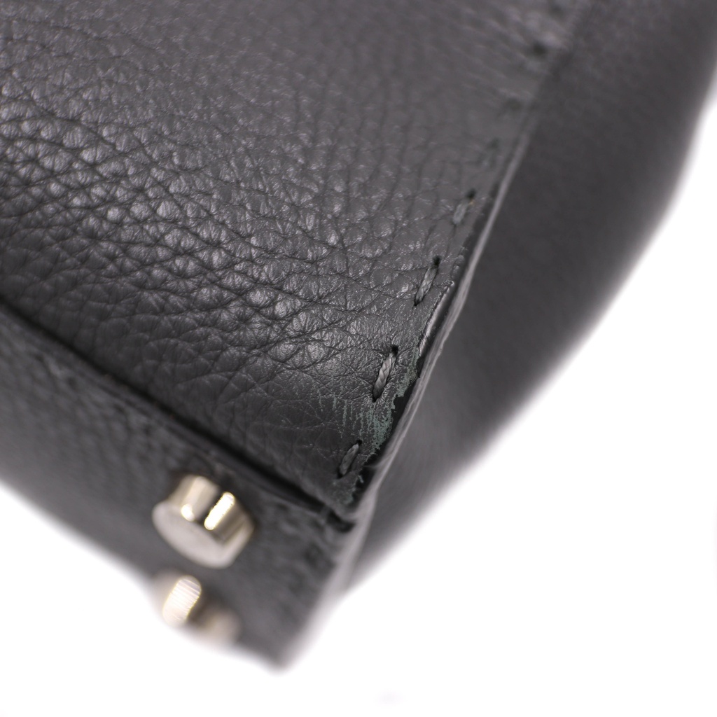 Fendi Peekaboo Selleria Leather Handbag 8BN290